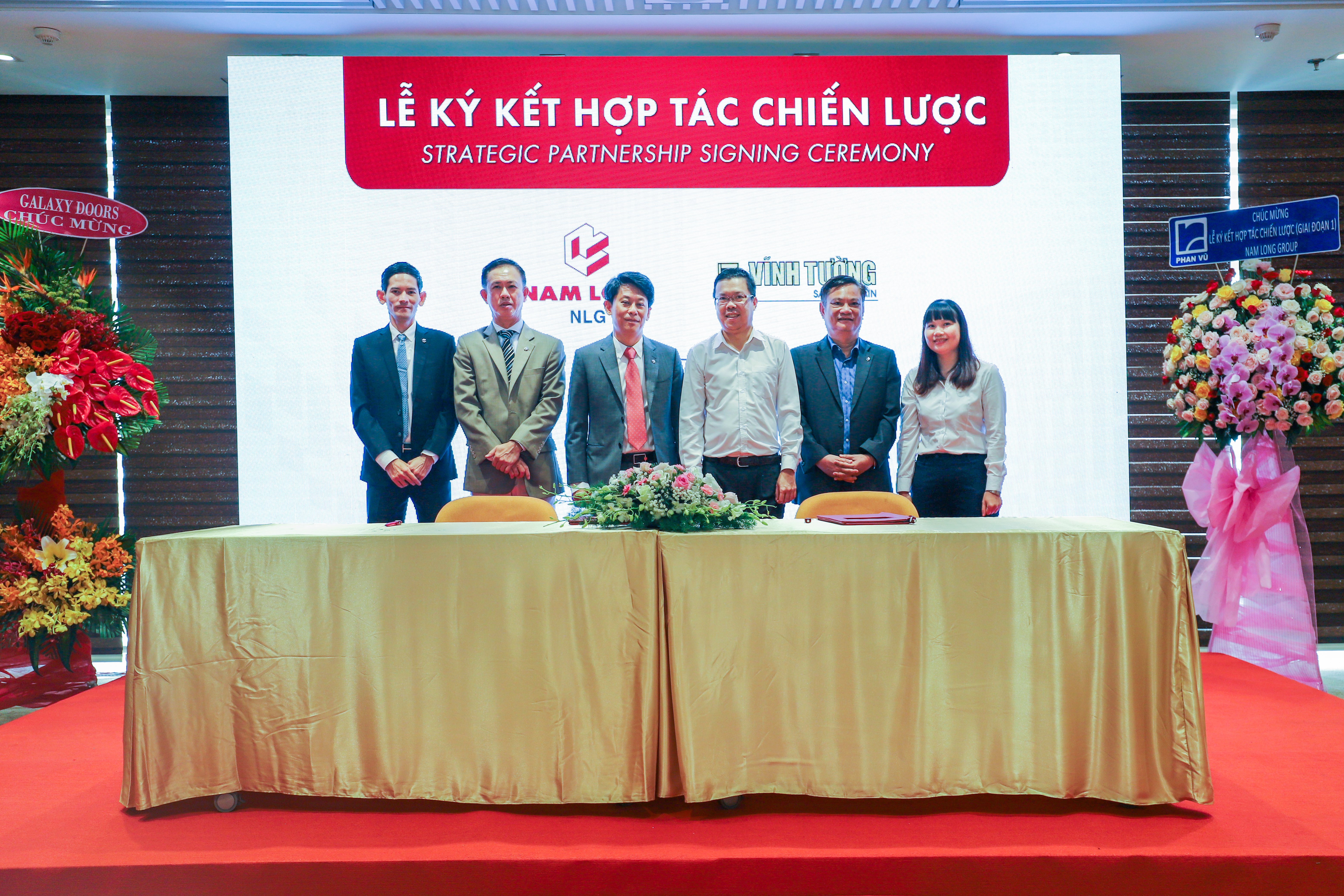 Saint-Gobain Vietnam va Nam Long ky ket